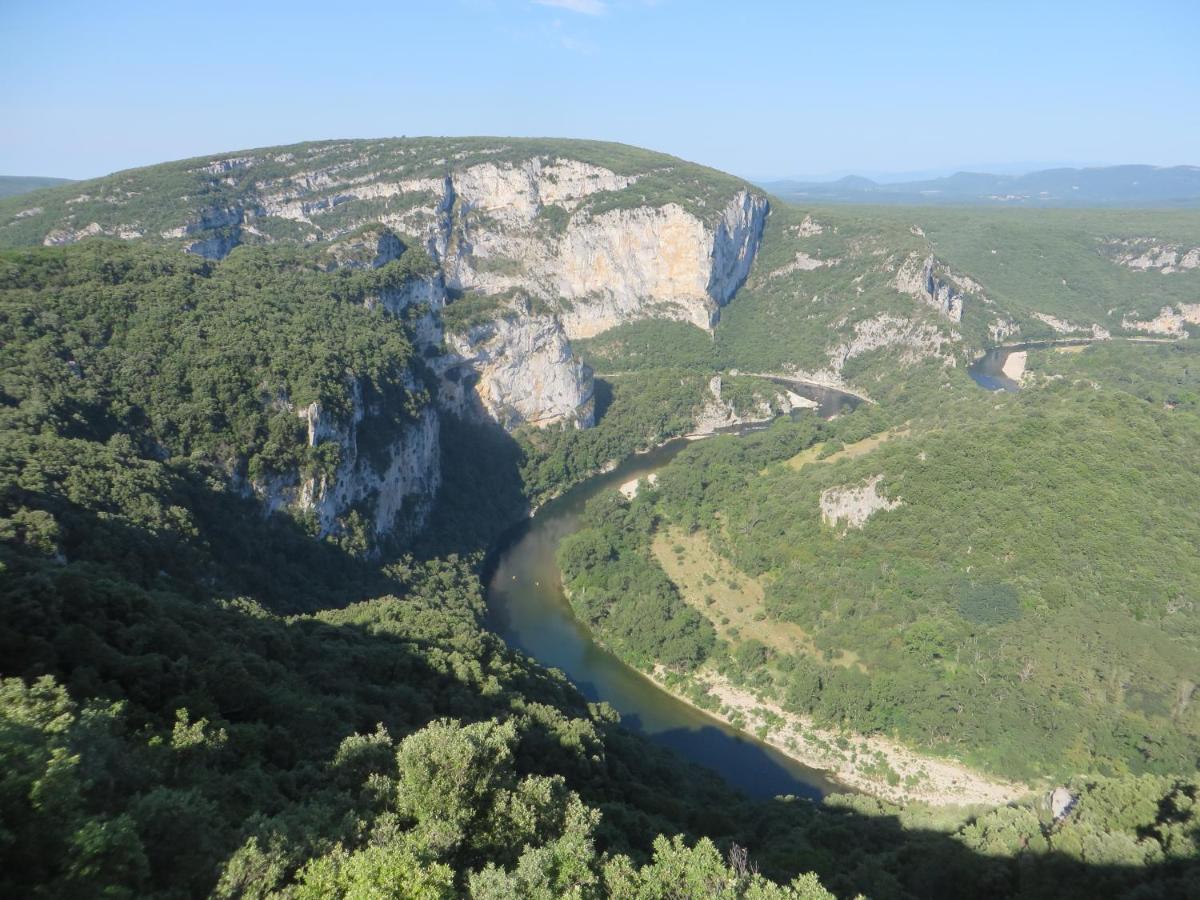 Couleurs Du Sud Bed & Breakfast Vallon-Pont-d'Arc Bagian luar foto